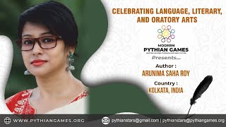 Author- Arunima Saha Roy Celebrating Language, Literary And Oratory Artsmodern Pythian Games