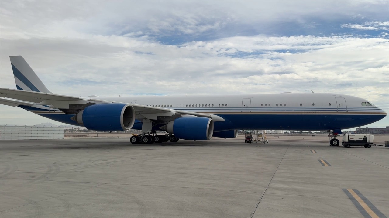 Up Close with the Sands Airbus A340-500