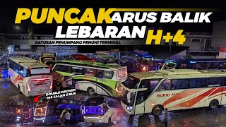 Penuhpo 168 Trans Kerahkan 3 Double Deckerarus Balik Lebaran H4 Murni Jaya Kupukupu Ayu Ramai