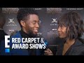 "Black Panther's" Chadwick Boseman Reveals "One of His Valentines" | E! Red Carpet & Award Shows