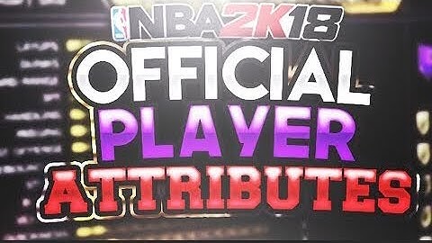 HOW TO CHECK ATTRIBUTE STATS IN NBA 2K18 (MUST WATCH!!)
