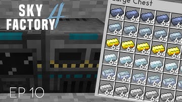 INGOT FACTORY!!!! - Sky Factory 4 - Ep. 10