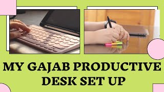 My extremely productive desk set up 2021 | Hindi |