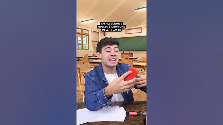 VAI ALLE MEDIE e QUESTO È IL BUFFONE DELLA CLASSE - Gabriele Vagnato