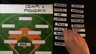 Giants @ Phillies Recap | ASMR Soft Spoken
