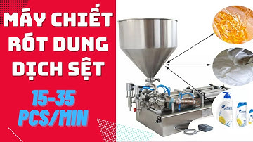 Máy chiết rót dịch đặc 2 vòi G2WG: Chiết rót dung dịch đặc sệt, độ nhớt cao • Điện máy VITEKO