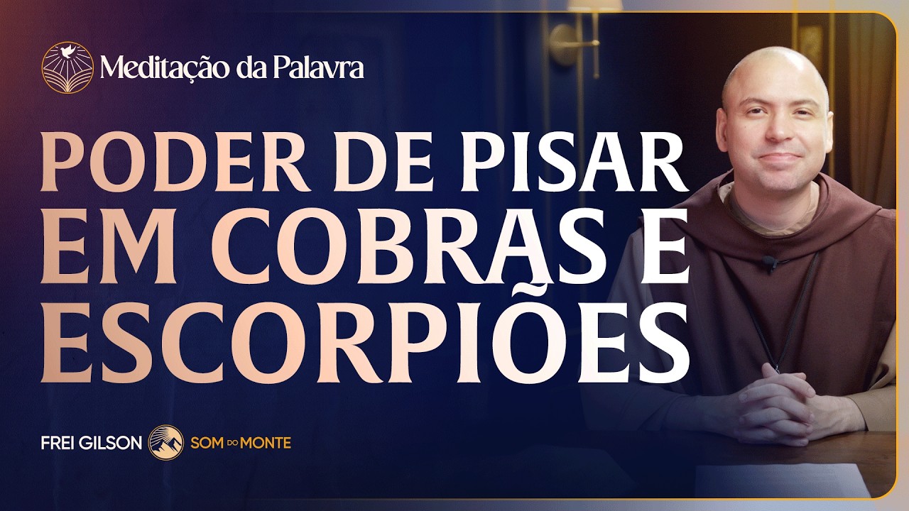 Poder de pisar em cobras e escorpiões | (Lucas 10, 17-24) #2852 | Meditação da Palavra