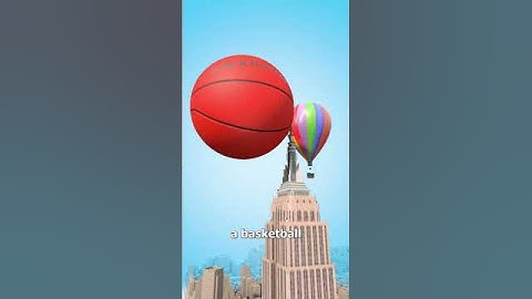 Dropping A Basketball From A Skyscraper 😮