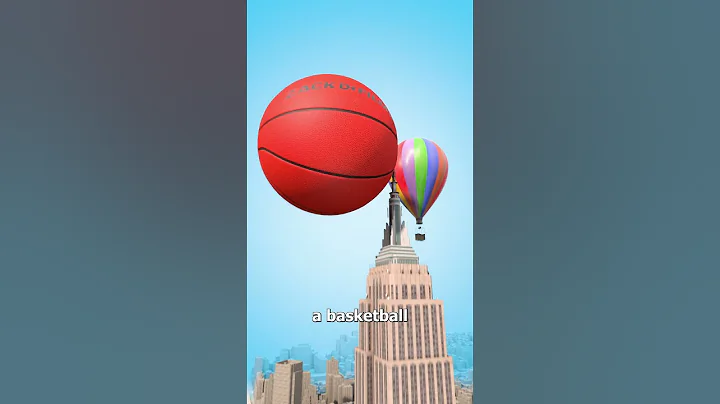Dropping A Basketball From A Skyscraper 😮