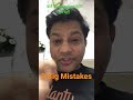 5 Big mistakes जो selection होने नहीं देतीं # shorts obstacles in success