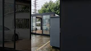 Gazebo in raining # heavy rain for pergola # heavy duty pergola raining #