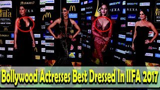 Bollywood Actresses Best Dressed In Iifa 2017 Sonakshi Sinha,Shilpa Shetty, Katrina Kaif ,
