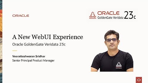 Overview of Oracle GoldenGate Veridata 23c