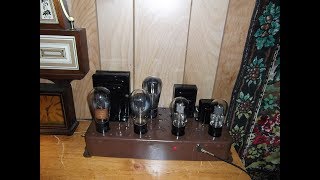 Tube Amplifier Push Pull Mono UX-245 Triode