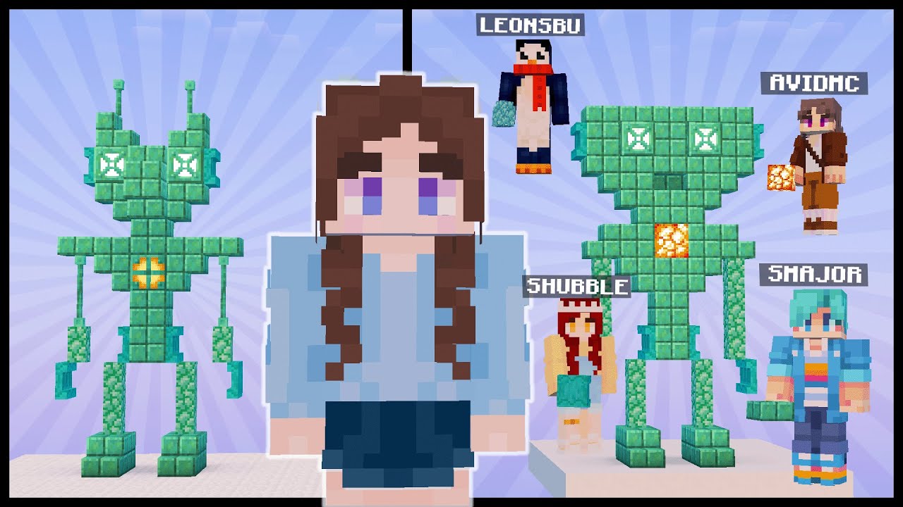 Minecraft Build It! w/ Scott, Shubble, AvidMC & Leon