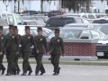 USMC Parris Island Graduation March 9th 2012 of Denzel Ernst Part 1 of 3