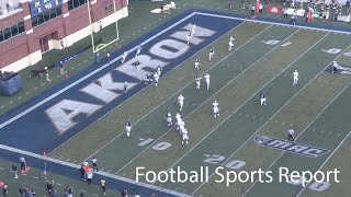 Akron Vs. Troy Football Highlights | ZTV Sports Report