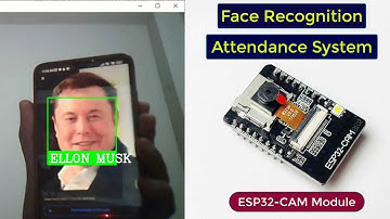 Face Recognition Based Attendance System using ESP32 CAM & OpenCV + Visual Studio