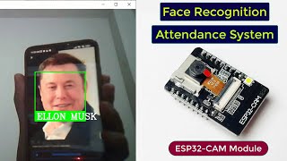 face recognition based attendance system using esp32 cam & opencv   visual studio