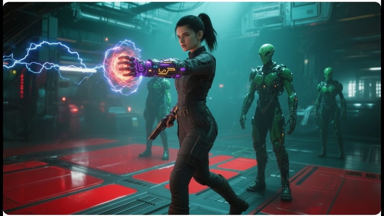 During the Earth Theory, the Scanner Overloaded — She Caught the Plasma Bolt | Sci-Fi HFY