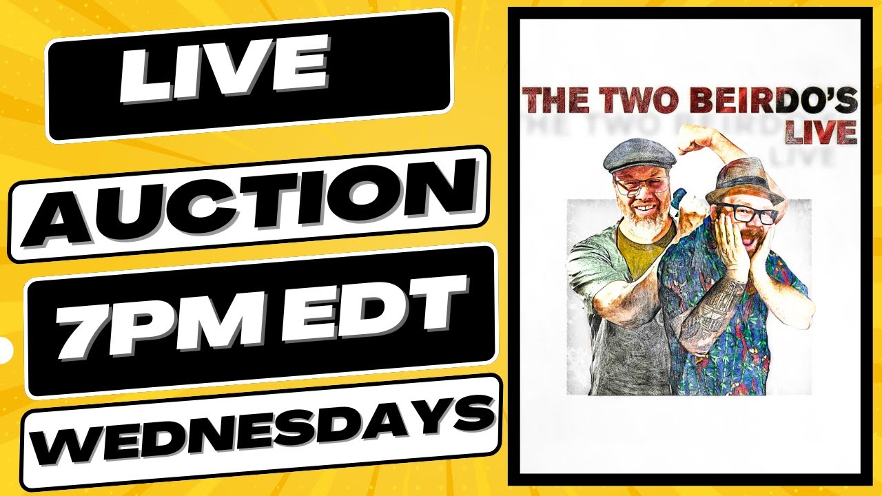 LIVE Auction SALE TONIGHT 7PM Eastern! Wednesday January 21st!