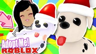 *NEW* SANTA DOG 🎄CHRISTMAS🎄 Update ADOPT ME Roblox PETS Holiday Event