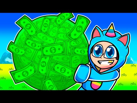 CARRERA de DINERO en ROBLOX😱
