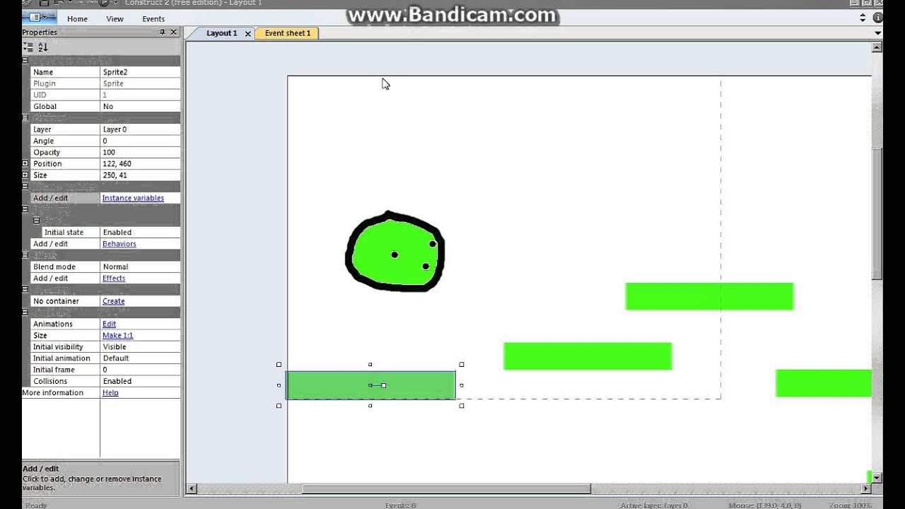 how to use construct 2 ep 1: basics - YouTube