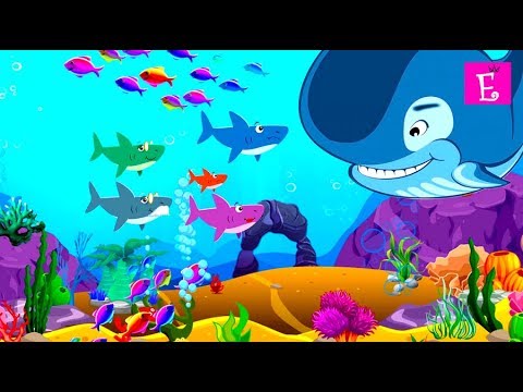 Акуленок На Русском - Baby Shark Песенки И Танцы Для Детей