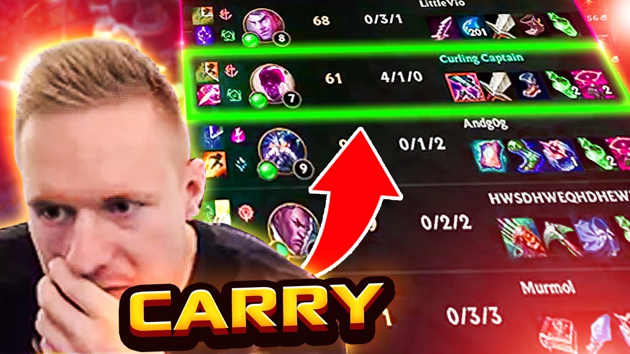Broxah de-tilts his whole team by Hard Carrying as Lee Sin