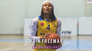 ARIN FREEMAN SEASON HIGHLIGHTS 25/26