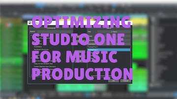 Optimizing Studio One for Music Production