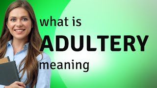 Adultery β ADULTERY definition