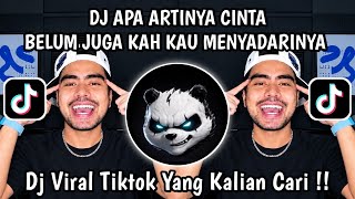 DJ APA ARTINYA CINTA - BELUM JUGA KAH KAU MENYADARINYA VIRAL TIKTOK TERBARU 2026