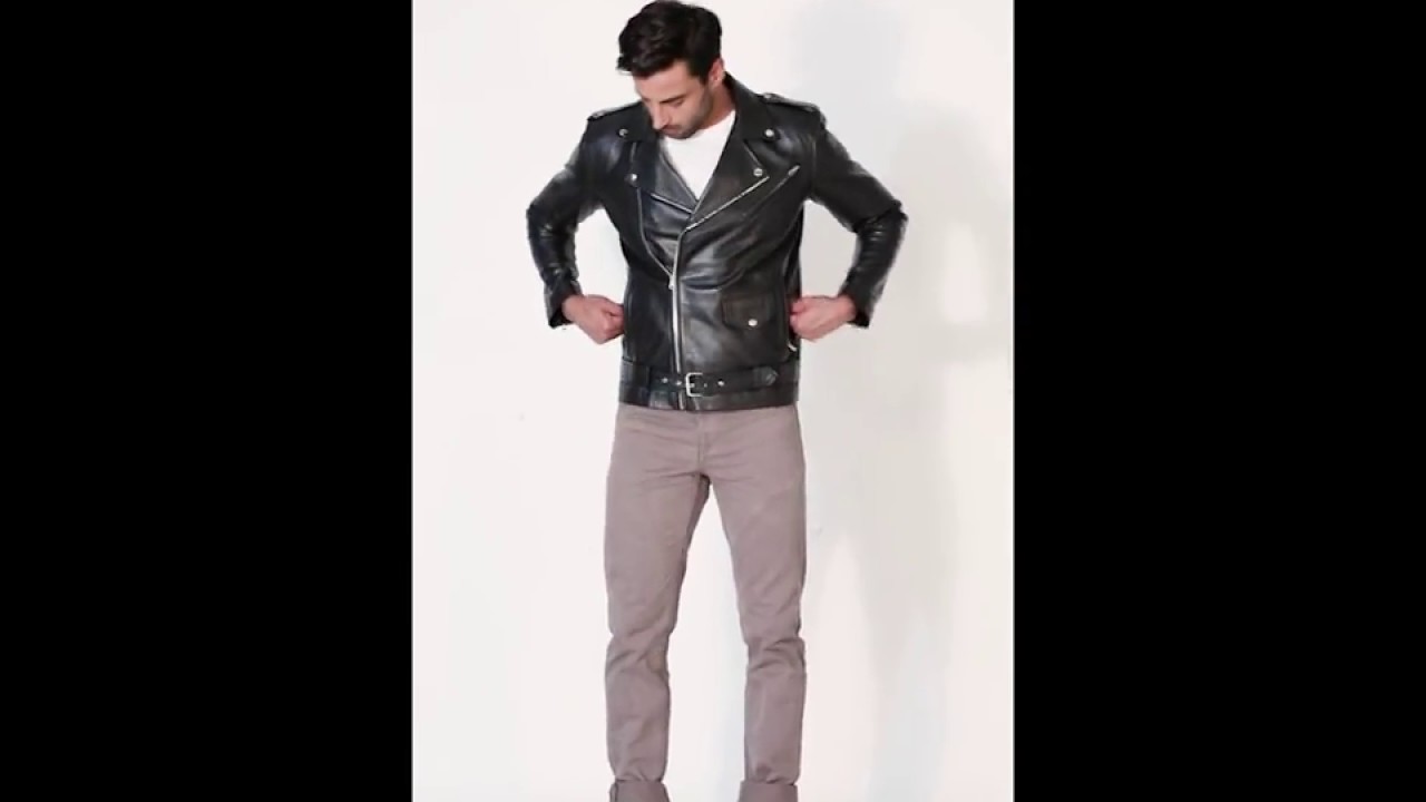 Terre Brown® Harris Leather Jacket