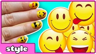 emoji nail easy nails