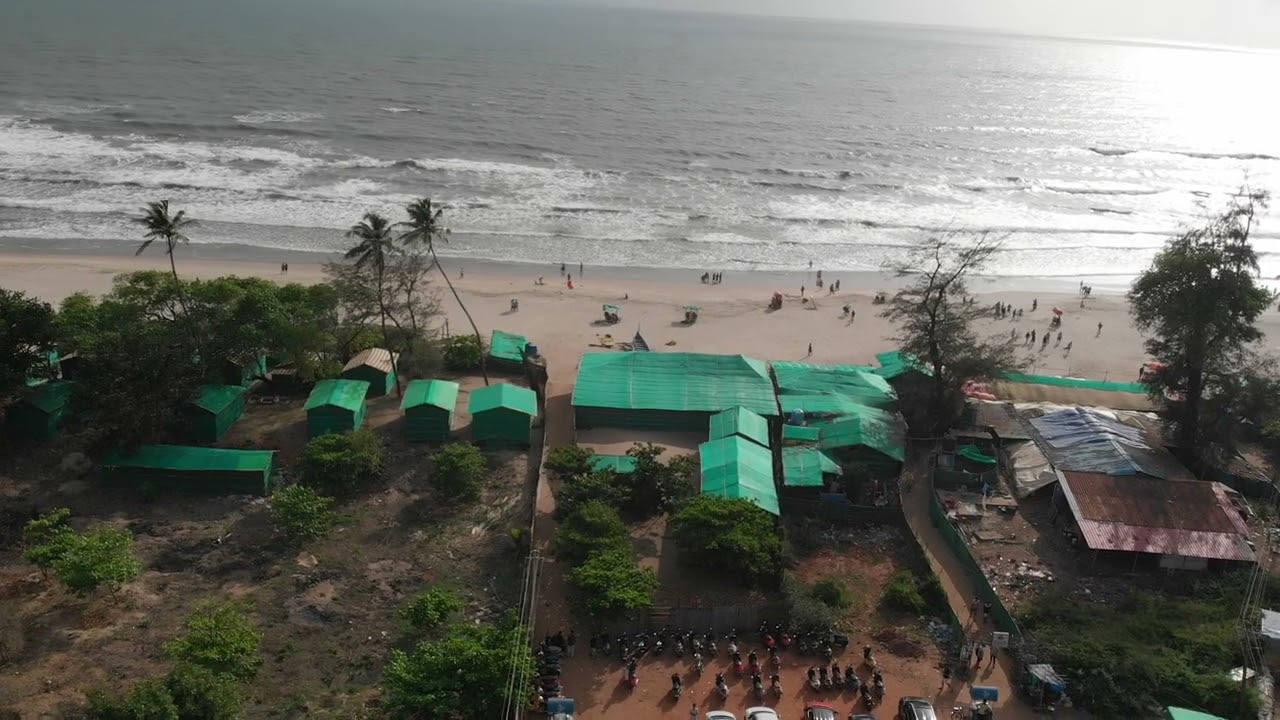 GOA Drone Shots sea view (part 7) | Drone Shots (Non Copyright)