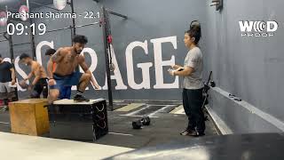 prashant sharma crossfit open 22.1 india 🇮🇳