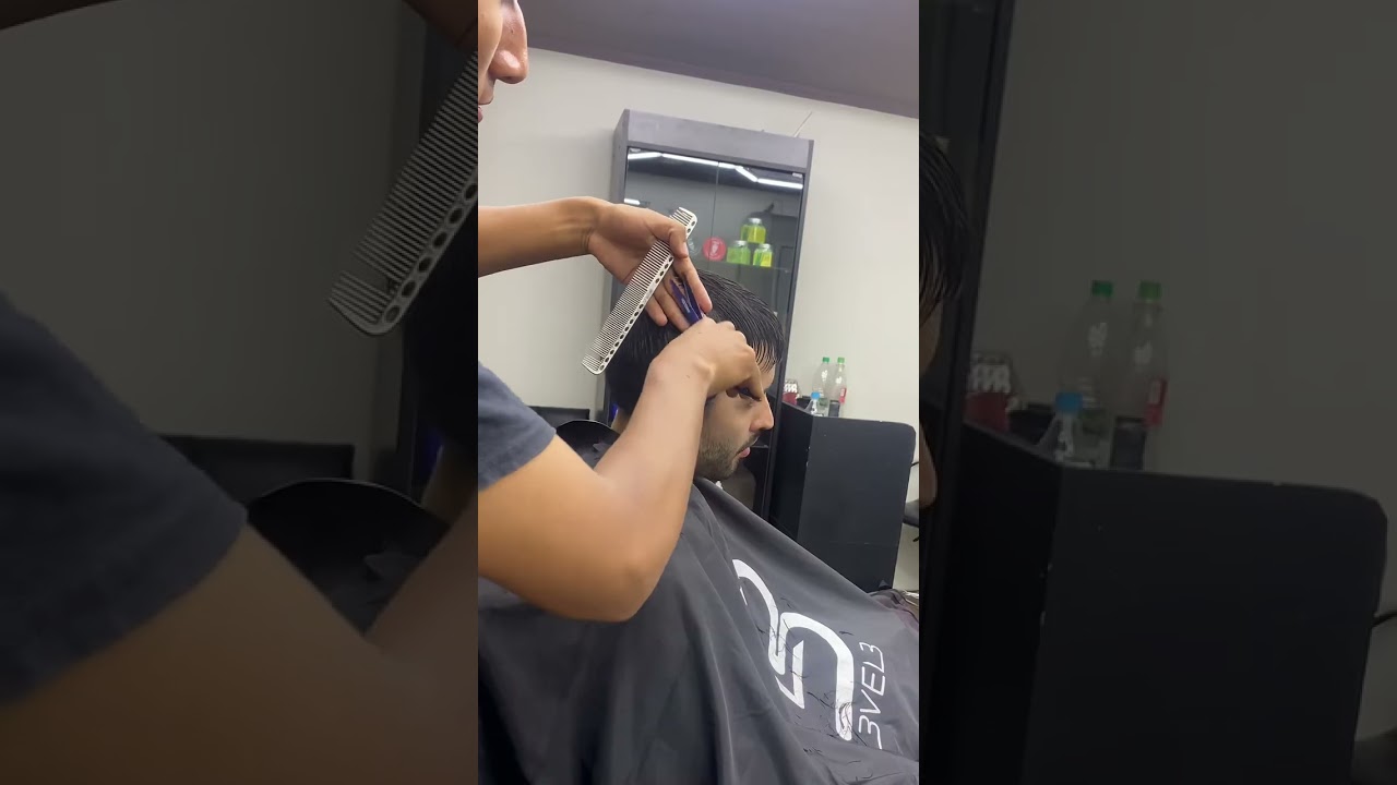 Como hacer un french crop paso a paso/ degradado medio con french crop 