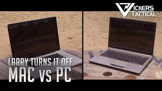 Larry Turns It Off - Mac Vs PC