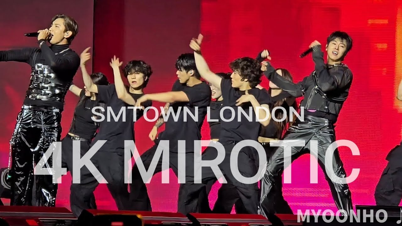 SMTOWN LONDON 4K MIROTIC TVXQ! U-KNOW CHANGMIN ユノ チャンミン 高