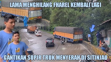 Lama Menghilang, Fharel Kembali Gantikan Supir Truk Menyerah di Sitinjau Lauik