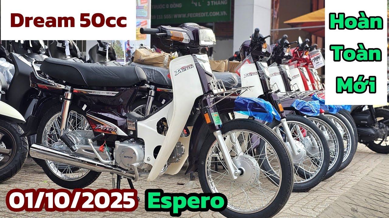 Hoàn Toàn Mới! DREAM Espero 50 bất ngờ có mặt tại CH Mai Duyên. Khải Phạm 