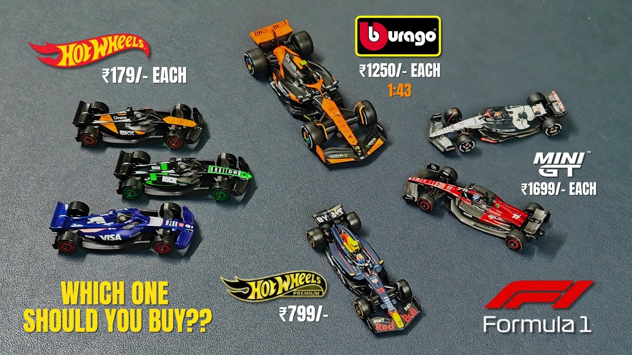 Watch this before you buy Formula 1 Hot Wheels! 🏎️ | Hot Wheels vs Mini GT vs Bburago 