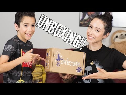 Owlcrate Jr Unboxing!! March 2017! Book Subscription for kids!!