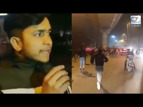 Jamia में फिर चली गोली, देखिये पूरी घटना | Lehren News