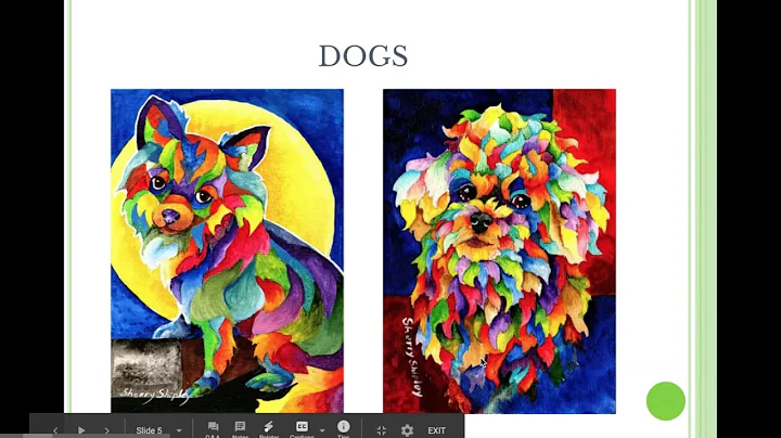 Sherry Shipley Painting:  Video #1