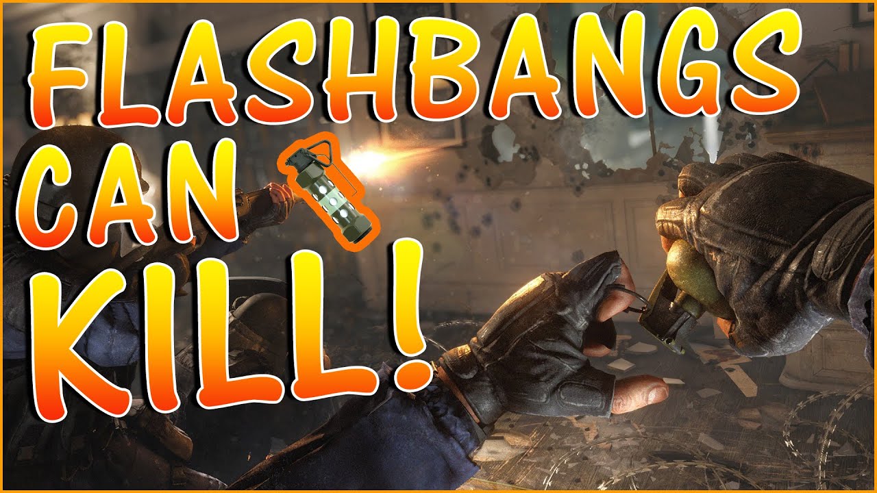 Rainbow Six Siege - Flashbangs Can Kill! - YouTube
