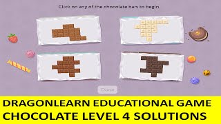 Bricsmath Chocolates Level 4 Solutions ( Dragonlearn Educational Games Solution) screenshot 3