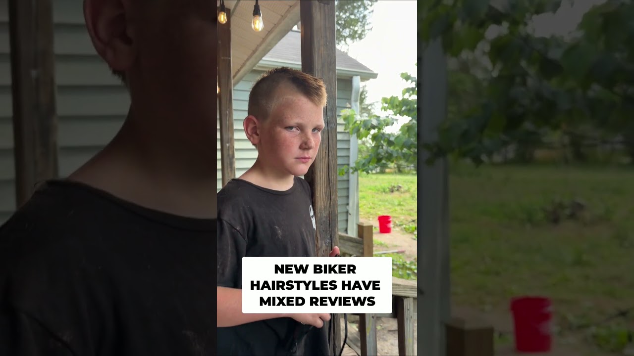 Biker Kids Get EPIC Mohawk Haircuts!